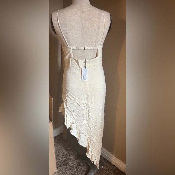 Mango Asymmetrical Ruffle Dress - Picture 7 of 13